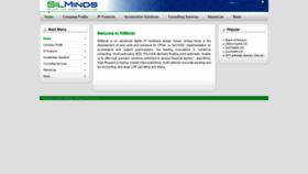 What Silminds.com website looked like in 2020 (4 years ago)