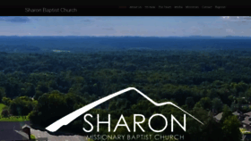 What Sharonbaptistchurch.org website looked like in 2020 (4 years ago)