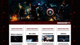 What Superhero-games.online website looked like in 2020 (4 years ago)