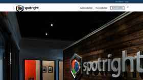 What Spotright.com website looked like in 2020 (4 years ago)