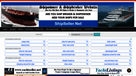 What Shipseller.net website looked like in 2020 (4 years ago)