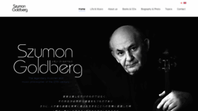 What Szymongoldberg.org website looked like in 2020 (4 years ago)
