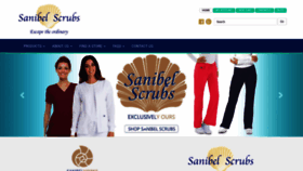 What Sanibelscrubs.com website looked like in 2020 (4 years ago)