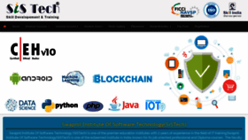 What Sistech.in website looked like in 2020 (4 years ago)