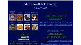 What Stansbakery.com website looked like in 2020 (4 years ago)