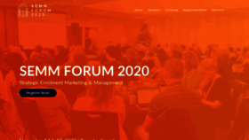 What Semmforum.ca website looked like in 2020 (4 years ago)