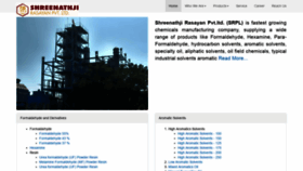 What Shreenathjirasayan.com website looked like in 2020 (6 years ago)