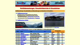 What Schiffsbewertungen.de website looked like in 2020 (4 years ago)
