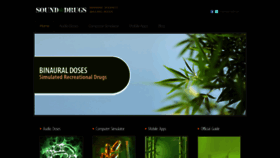 What Sound-drugs.com website looked like in 2020 (4 years ago)