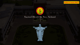 What Sacredheartchd.com website looked like in 2020 (4 years ago)