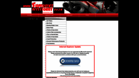What Superbikeaccessories.co.za website looked like in 2020 (4 years ago)
