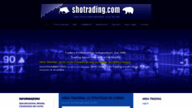 What Shotrading.it website looked like in 2020 (4 years ago)