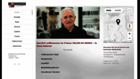 What Salon-damario.de website looked like in 2020 (4 years ago)