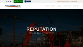 What Scottconstructionsocal.build website looked like in 2020 (6 years ago)