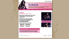 What Soraya.com website looked like in 2020 (4 years ago)