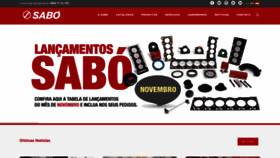 What Sabo.com.br website looked like in 2020 (4 years ago)