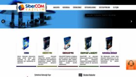 What Sibercom.com.tr website looked like in 2020 (4 years ago)