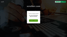What Scrollerr.com website looked like in 2020 (4 years ago)