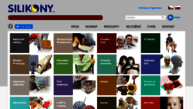 What Silikonysro.cz website looked like in 2020 (4 years ago)