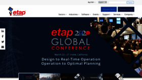 What Staging.etap.com website looked like in 2020 (5 years ago)