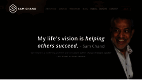 What Samchand.com website looked like in 2020 (4 years ago)