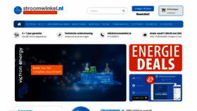 What Stroomwinkel.nl website looked like in 2020 (4 years ago)