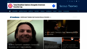 What Secolo-trentino.com website looked like in 2020 (4 years ago)