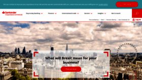What Santanderukcb.com website looked like in 2020 (4 years ago)
