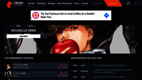 What Scantrad.fr website looked like in 2020 (6 years ago)