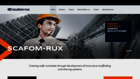 What Scafom-rux.com website looked like in 2020 (4 years ago)
