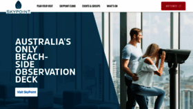 What Skypoint.com.au website looked like in 2020 (4 years ago)