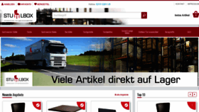 What Stuhlbox.de website looked like in 2020 (4 years ago)