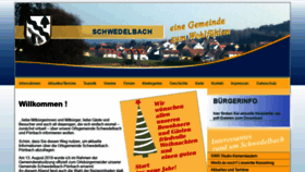 What Schwedelbach.de website looked like in 2020 (4 years ago)