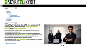What Skyrit.com website looked like in 2020 (4 years ago)