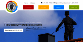 What Schornsteinfeger-baumanns.de website looked like in 2020 (4 years ago)
