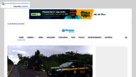 What Somosnoticia.com.br website looked like in 2020 (6 years ago)