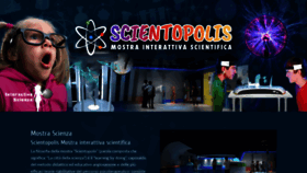 What Scientopolis.it website looked like in 2020 (4 years ago)