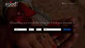 What Soodmatrimony.com website looked like in 2020 (4 years ago)