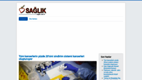 What Saglik.com.tr website looked like in 2020 (4 years ago)