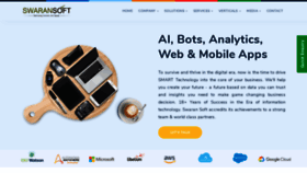 What Swaransoft.com website looked like in 2020 (4 years ago)