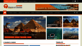What Sharm-el-sheikh.pl website looked like in 2020 (4 years ago)