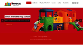 What Smallwondersplayschool.com website looked like in 2020 (4 years ago)