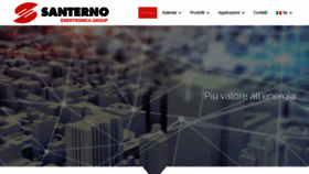 What Santerno.com website looked like in 2020 (4 years ago)