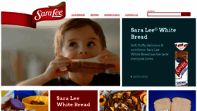 What Saraleebread.com website looked like in 2020 (4 years ago)