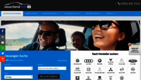 What Sauerlandauto.de website looked like in 2020 (4 years ago)