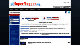 What Supershopper.org website looked like in 2020 (4 years ago)