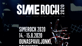 What Simerock.com website looked like in 2020 (4 years ago)
