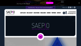What Saepio.co.uk website looked like in 2020 (4 years ago)