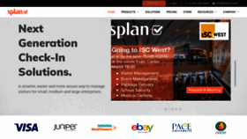What Splan.com website looked like in 2020 (4 years ago)