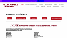 What Secondchancedogrescueofiowa.com website looked like in 2020 (4 years ago)